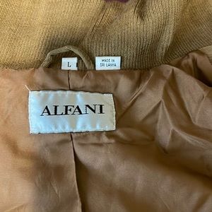 Dark tan jacket good used condition
